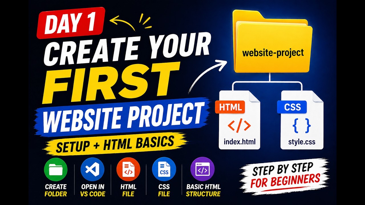 👉 Don’t Skip This! Start Your First Website Today 🚀 (Beginner Guide)