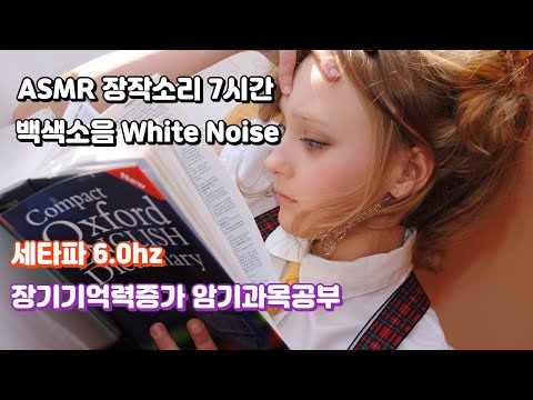 암기과목공부 장기기억력 증가 세타파 6.0 Hz 장작 불소리 - Theta Wave 6.0hz EEG Sound of Bonfire Increasing memorization