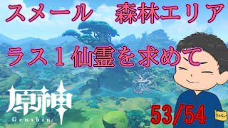 【原神】宝箱コンプへの道 スメール森林エリア ラス１仙霊を求めて雑談しながら探索【Genshin Impact】