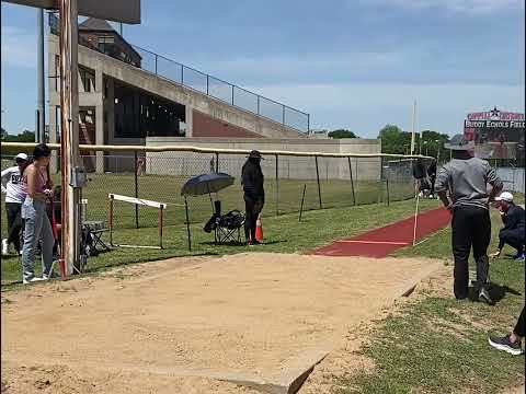 6A-5/6 Area Championship: Long Jump 16’ 8.5”