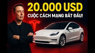 Elon Musk chính thức công bố Tesla Model 2 – Cuộc cách mạng xe điện toàn cầu!