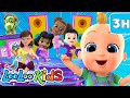 Five Little Ducks S4EP67 Dance Along Super Mix LooLoo Kids Songs For Kids