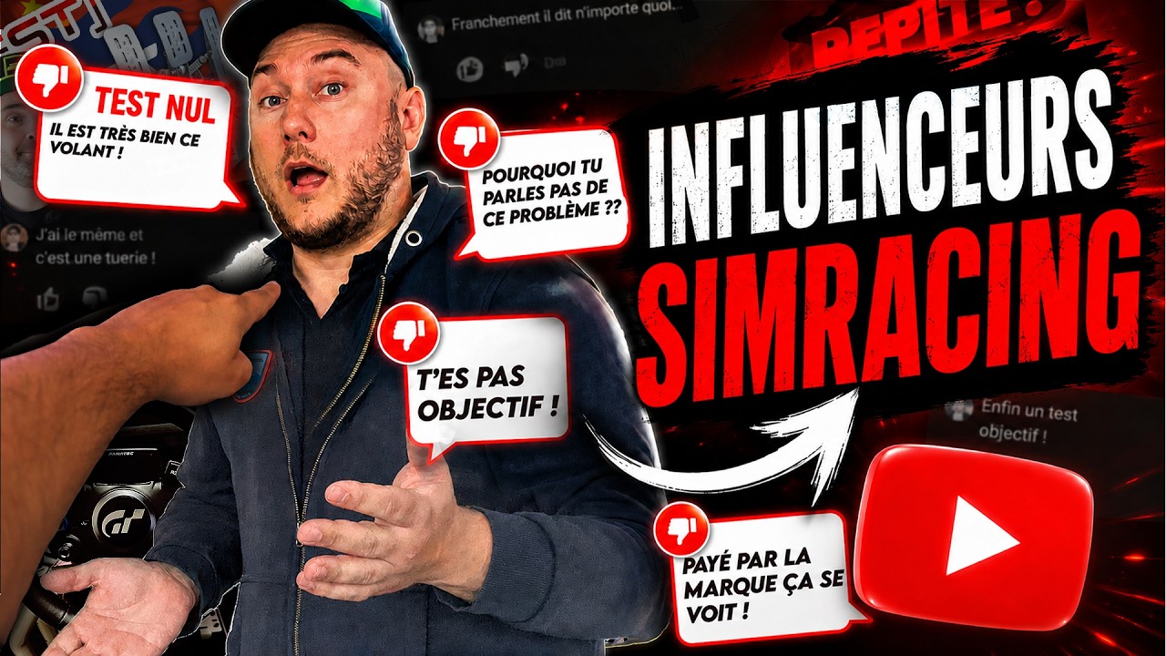 Le PROBLEME des YOUTUBEURS SIMRACING 😐