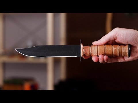 USMC ダブルフェイス RMJ Tactical Marauder w/ Hyena Brown G-10 Handles & Savage Stainless C