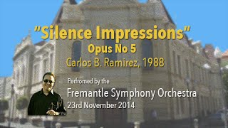 Silence Impressions, Overture Op.5 - Second Australian performance