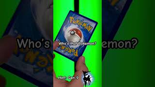 Who’s That Pokemon!? #pokemoncards #whoisthatpokemon #pokemontcg #tradingcards