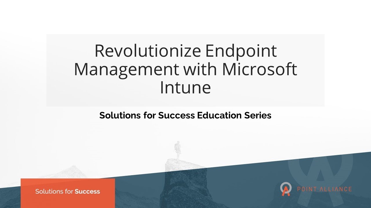Unleashing the Power of Microsoft Intune for Seamless Endpoint Device Management
