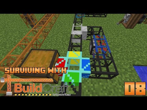Surviving With BuildCraft 7.99 :: E08 - Lazuli & Daizulia Transport Pipes
