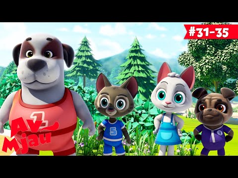 Najlepši Crtani Filmovi 🐶 AV MJAU na Srpskom 🐱 #31-35 | HeyKids