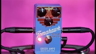 Video thumbnail for Review Demo - Greer Amps Tomahawk Deluxe Drive by Premier Guitar
