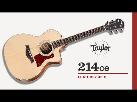 Taylor Guitars 214ce | Feature/Spec Demo