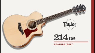 Taylor Guitars 214ce | Feature/Spec Demo
