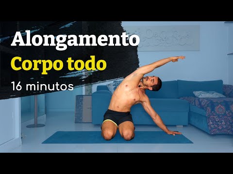 16 minutos de Alongamento/Mobilidade para o corpo todo | Iniciante/Intermediário