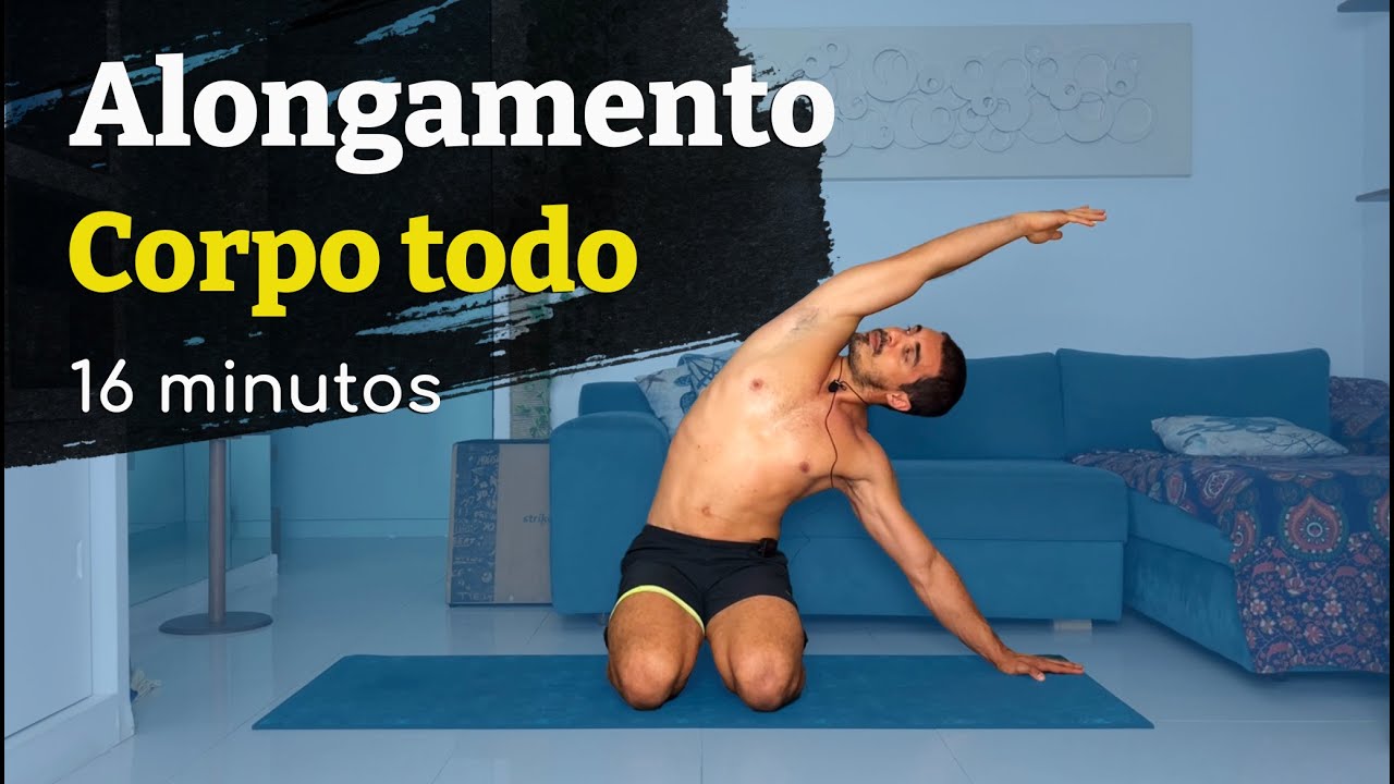 16 minutos de Alongamento/Mobilidade para o corpo todo | Iniciante/Intermediário