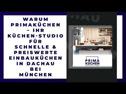 Primaküchen | Küchenstudio Dachau & München YouTube-Vdeominiatur 11