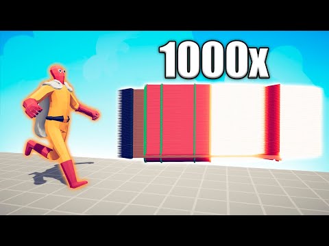 1000x OVERPOWERED FIREWORK ARCHER vs UNITS - TABS | Totally Accurate Battle Simulator 2024