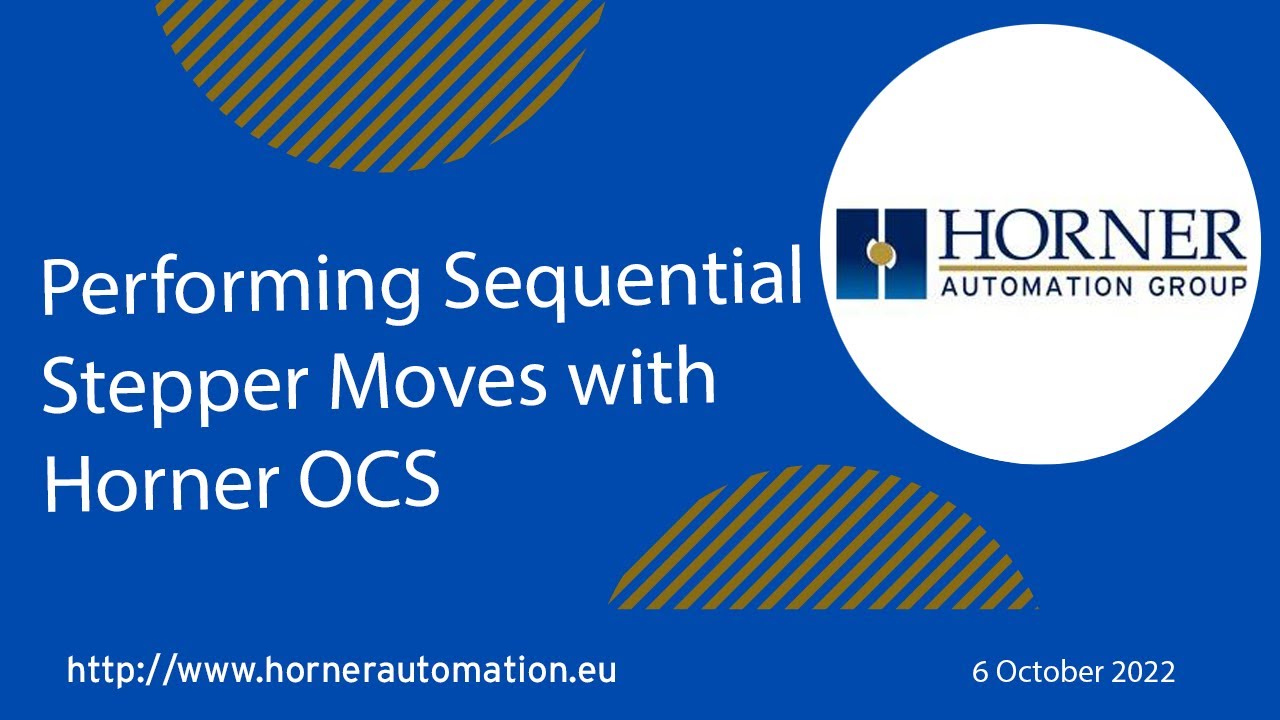 Performing Sequential Stepper Moves with Horner OCS