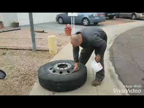 tire changing tool semi truck tire change