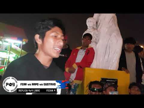🔥 FEAR vs RAPO vs GUSTAVO - Octavos - P09 - Fecha 4 🎙️🔥