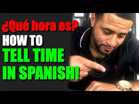 TELLING TIME IN SPANISH!! (Made Easy)