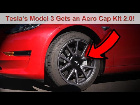 Tesla's Aero Wheel Cap Kit 2.0 for the Model 3 - Unboxing, Installation, and Review!