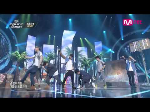 20140619 Mnet [엠카운트다운] Ep.381 - 갓세븐 (GOT7) - A + Good Tonight @M COUNTDOWN