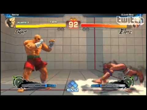 【USFIV 】EVO2014 Bonchan vs EG Justin Wong