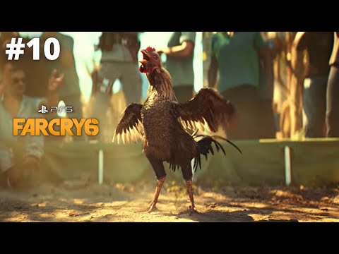 FAR CRY 6 PS5™ Walkthrough Gameplay PART 10 - COCKFIGHTING WITH EL RATO !! (No Commentary)
