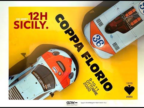 GPX TEAM - Porsche 991 - GT3 - Gulf At the COPPA FLORIO 2020