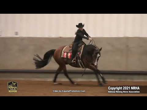 2021 NRHA Futurity Youth 13 & Under with SS Frankie Blue Eyes