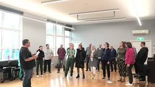 Slice of Heaven - Rehearsal - with Chris Wikaira - short clip