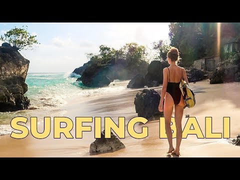 SURFING PADANG PADANG! BALI travel vlog 2019