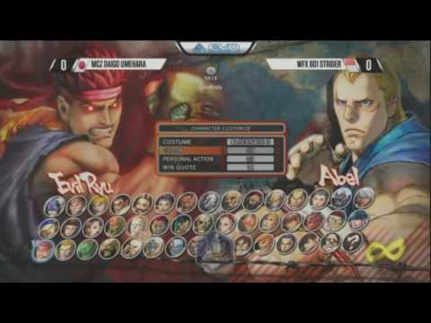 [EVO 2015] USF4 Daigo (Evil Ryu) vs. 801 Strider (Abel)