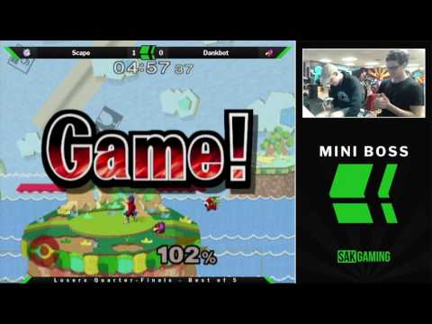 Mini Boss Losers Quarters - Scape (Jigglypuff) vs Dankbot (Falco)