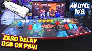 Make Your Own PlayStation 4 Arcade Stick With This Adapter! Zero Delay Brook Super Converter!