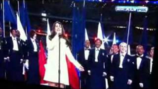 Lea Michele Singing America The Beautiful 2011 Superbowl
