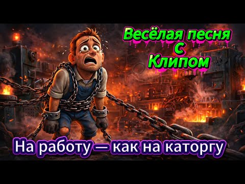 🏭 На работу — как на каторгу | 😂Весёлая жизненная песня | Юмор и клип 🔥 #РусскиеХиты