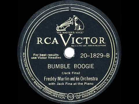 1946 HITS ARCHIVE: Bumble Boogie - Freddy Martin (Jack Fina, piano)