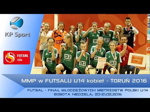 MMP w Futsal U14 kobiet - Toruń 2016 / Faza grupowa / Dzień 1 [20.02.2016]