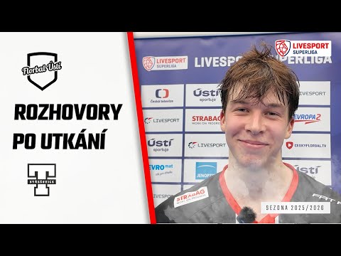 Rozhovory po utkání LS 15. kolo: Florbal Ústí – ESA logistika Tatran Střešovice 5:8