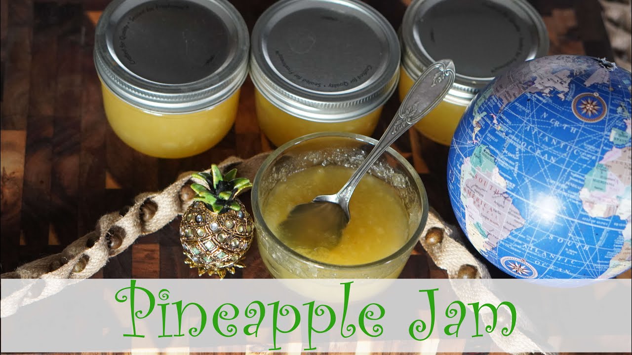 Pineapple Jam Canning Recipe