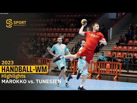 Sieg im Nordafrika-Duell! Tunesien schlägt Marokko | SDTV Handball