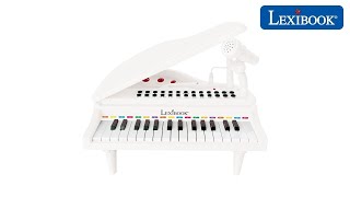 Piano à queue électronique avec microphone / Piano with feet and microphone – K731 – Lexibook