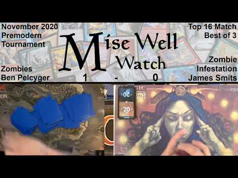 November 2020 Premodern Monthly - Top 16 Match - Zombies vs Zombie Infestation