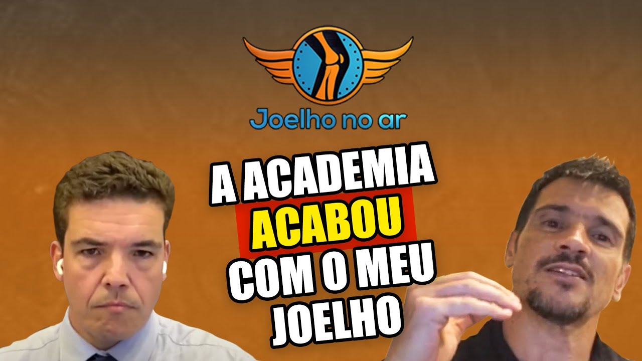 A academia ACABOU com meu Joelho - João Moura @canaltreinoemfoco  PODCAST JOELHO NO AR #07