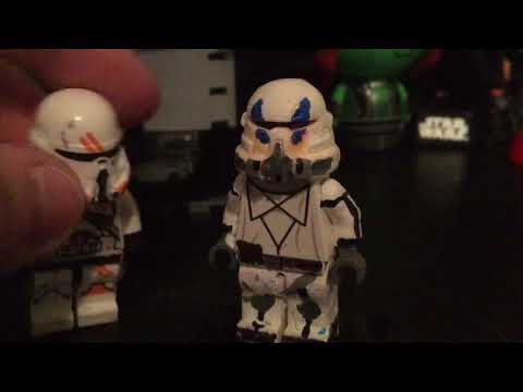 custom Lego Star Wars commander Keller