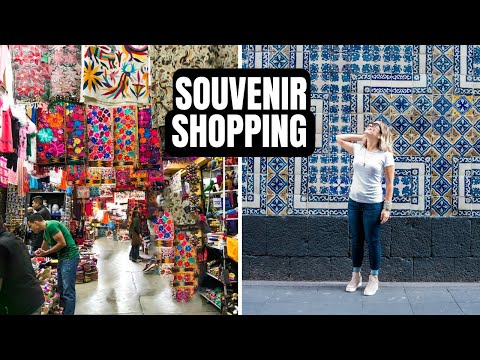 Souvenir Shopping in Mexico City