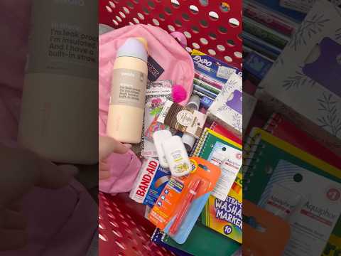 📚✏️🩷 #backtoschool #school #schoolneeds#schoolsupplies #backtoschoolshopping#satisfying #shopping