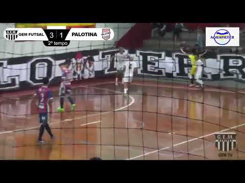 GOLS DE GEM FUTSAL 4 X 1 PALOTINA + DEFESA DE TIRO LIVRE DE CARLOS