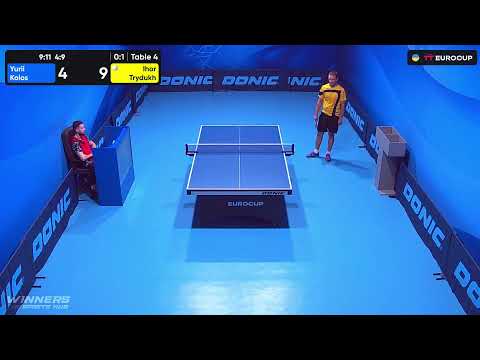 13:40 Yurii Kolos - Ihor Trydukh 02.09.2023 TT Euro.Cup Ukraine  Professional. Table 4